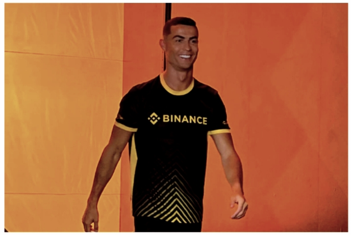 The second collaboration between Ronaldo and Binance