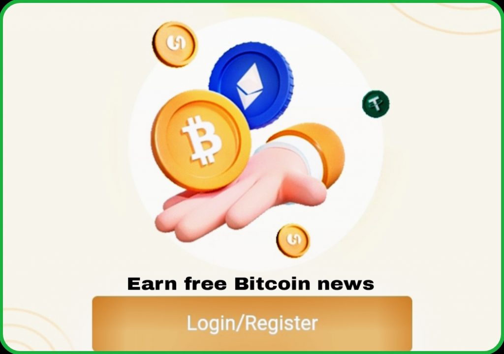 Earn free Bitcoin news