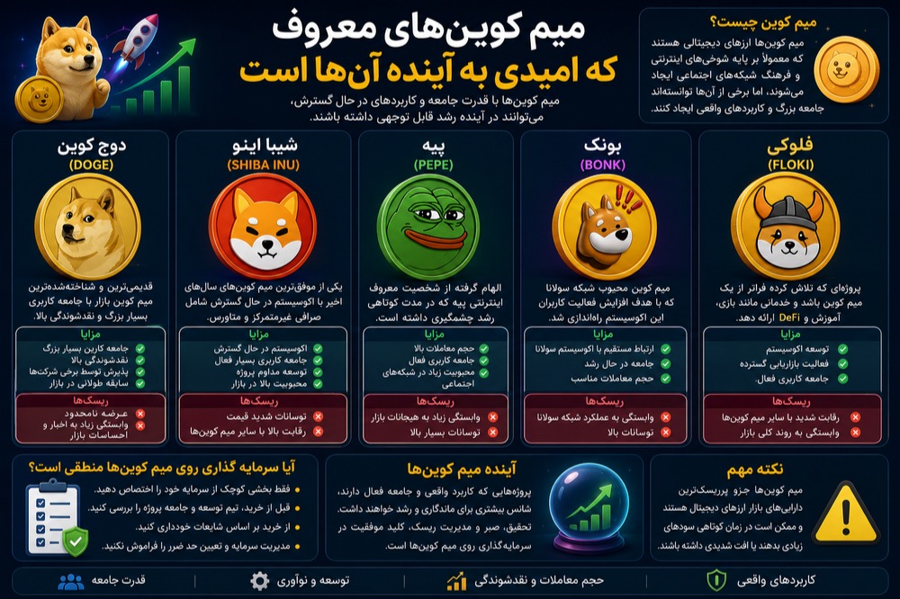 میم کوین های معروف