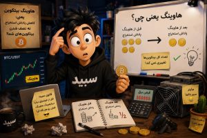 سبید و هاوینگ بیتکوین