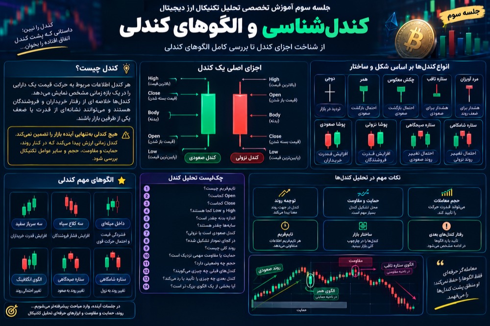 اموزش تخصصی کندل شناسی در تحلیل تکنیکالی