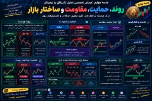 اموزش حمایت و مقاومت در تحلیل تکنیکال